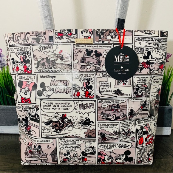 mickey mouse comic luggage